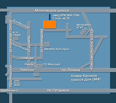 ООО «СтройСетка НН» - схема проезда